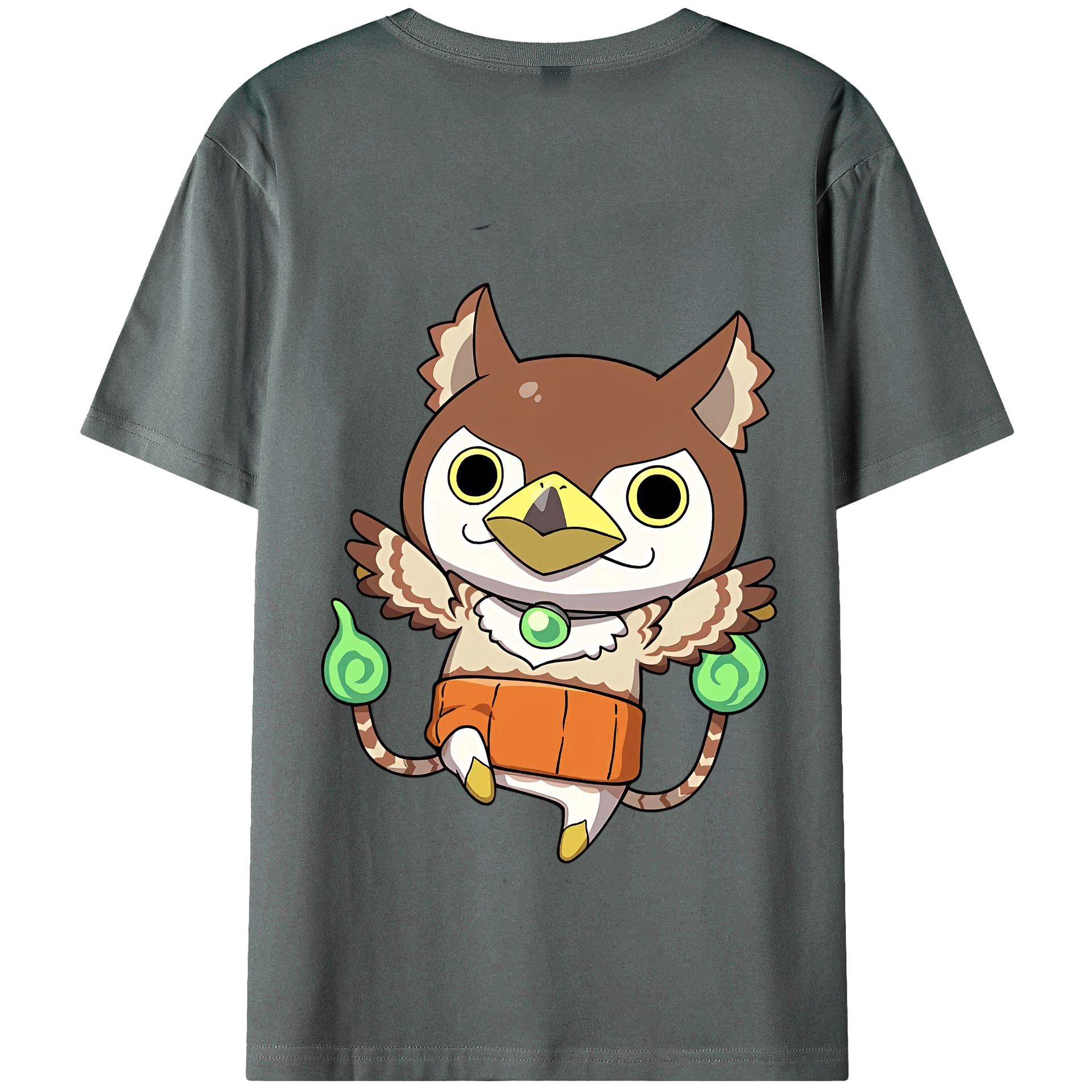 （画像用） 妖怪ウォッチ Yo-kai Watch 綿100％半袖Tシャツ（背面プリント）